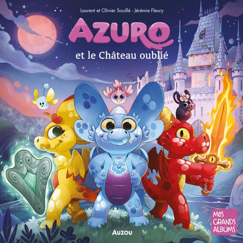 Azuro-et-le-chateau-oublie-livre-audio-fiction-histoires-pour-enfants-azuro