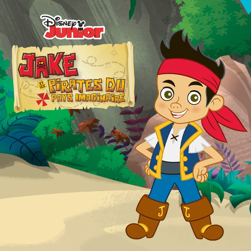 Jake-et-les-pirates-du-pays-imaginaire-livre-audio-|-fiction-histoires-pour-enfants---disney