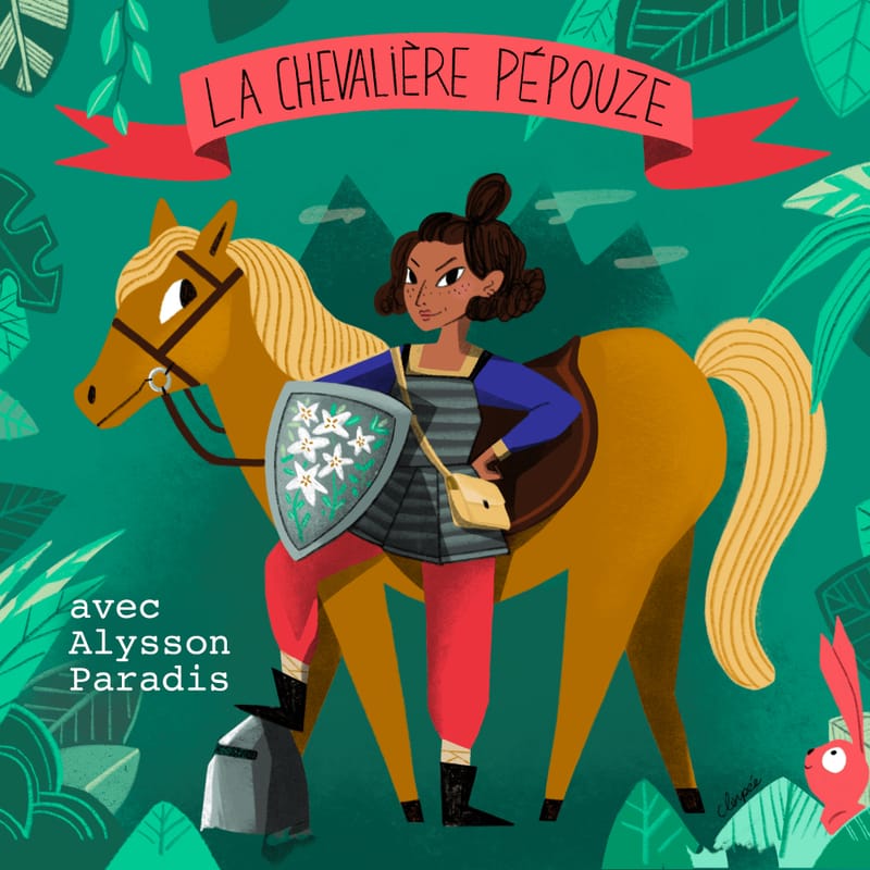 La-chevaliere-pepouze-serie-audio-fiction-histoires-pour-enfants-bloom