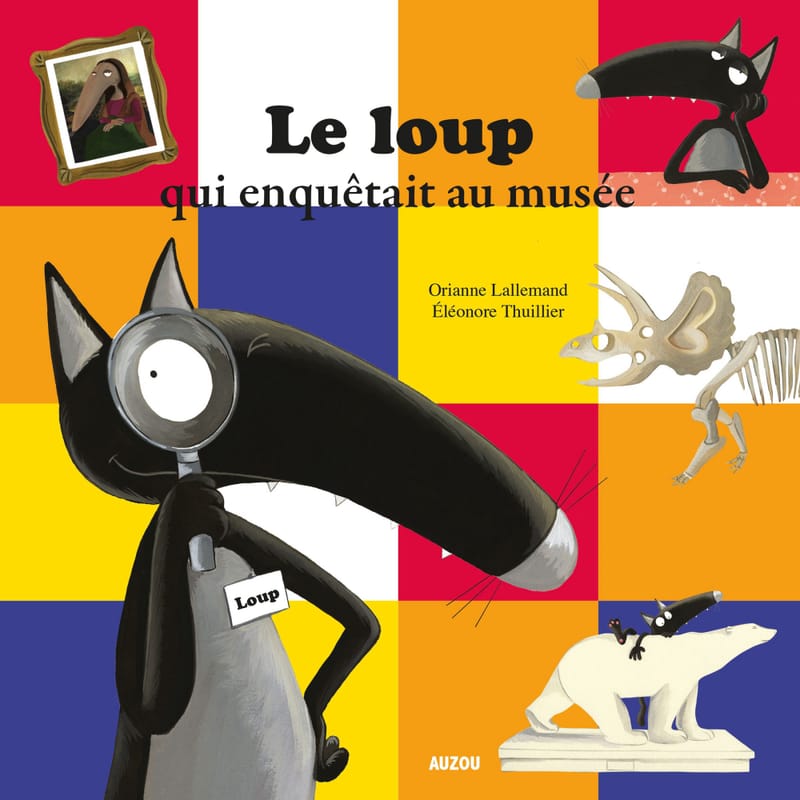 Le-loup-qui-enquetait-au-musee-livre-audio-fiction-histoires-pour-enfants-auzou