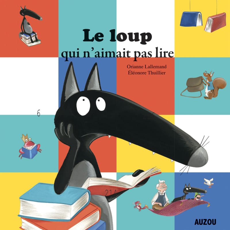 Le-loup-qui-naimait-pas-lire-livre-audio-fiction-histoires-pour-enfants-auzou