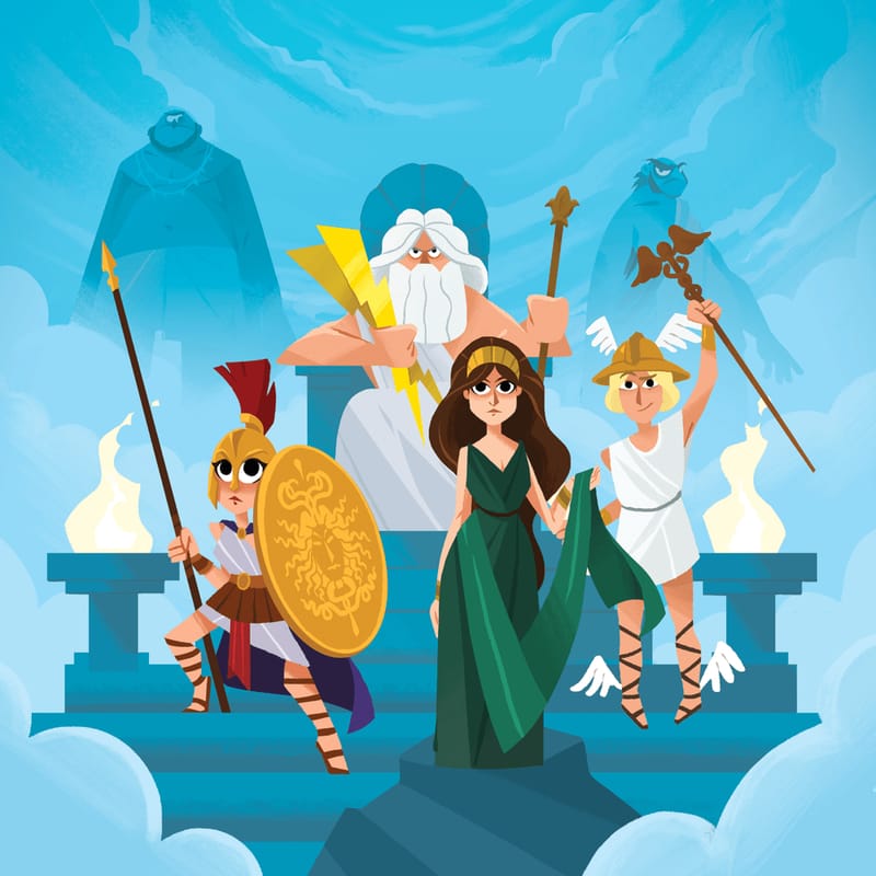 Mythes-et-legendes-les-dieux-grecs-serie-audio-documentaire-education-pour-enfants-unique-he-ritage-media