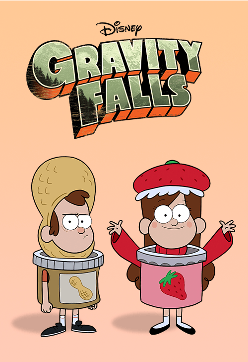 La Series Gravity Falls sur Sybel